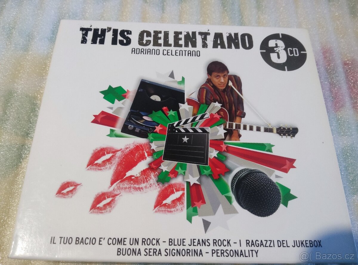 Cd - 3 cd Adriano Celentano
