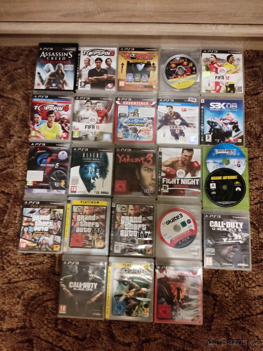 HRY NA PS3-Perfektni STAV-Jsou tam i hry bez cen