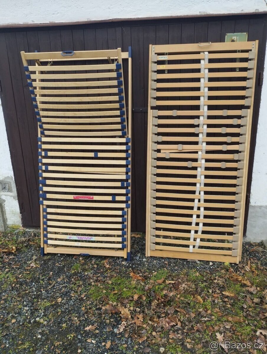 Rošty do postele rozměr 200x100/200x90cm.