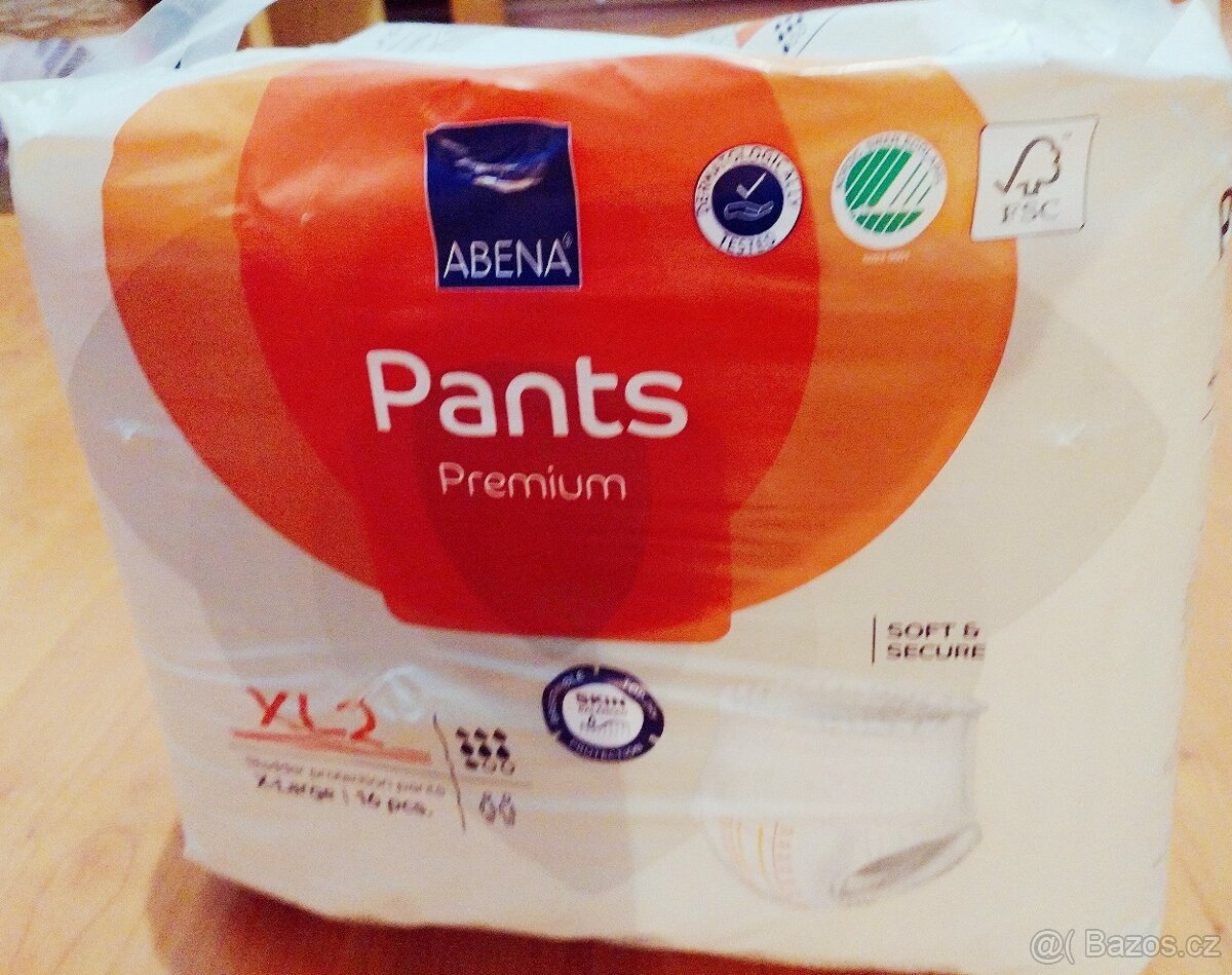 Inkontinenční kalhotky (pleny)