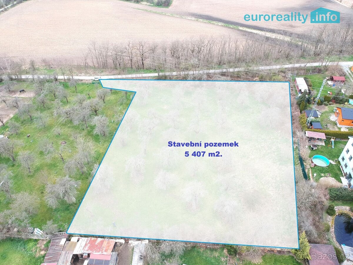 Prodej, stavební pozemky, 5 285 m2, Plzeň - Božkov