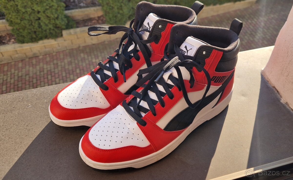 Puma Rebound v6 červené NOVÉ