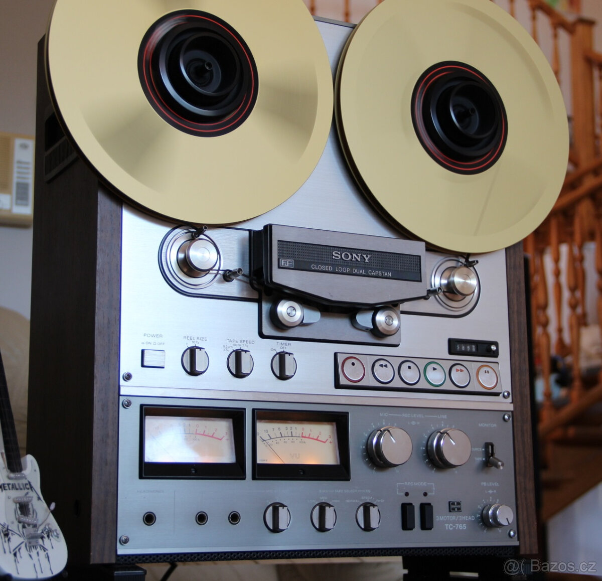 ♫♫ Kotoučový magnetofon SONY TC 765 PERFEKTNÍ ZVUK SONY ♫♫