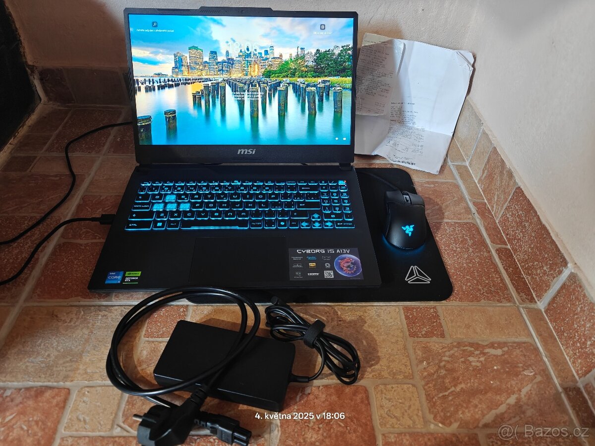 ZÁNOVNÍ herní MSI / RTX 4060 / DDR5 / i5 13th / Záruka 2028