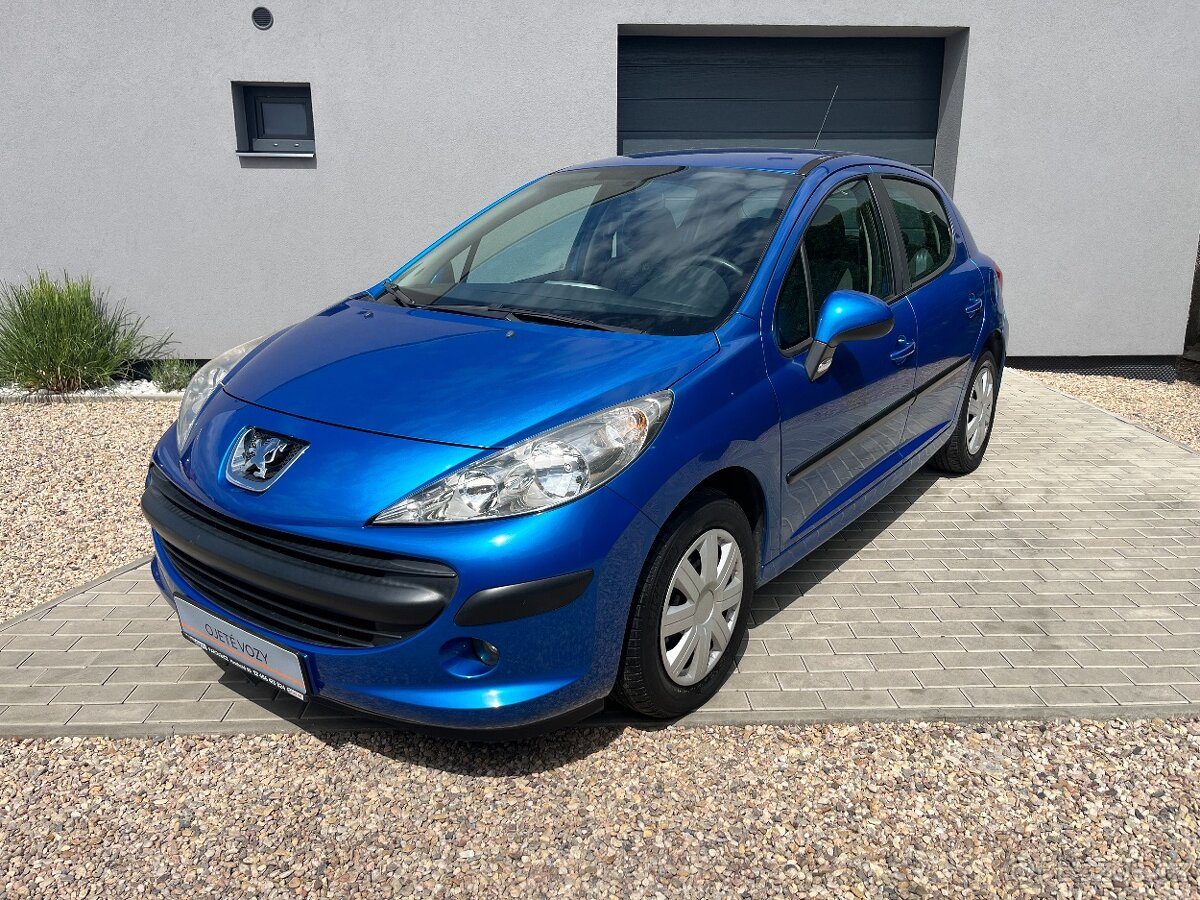 Peugeot 207 1.4i 70KW, 2x Kola, Servisní kniha