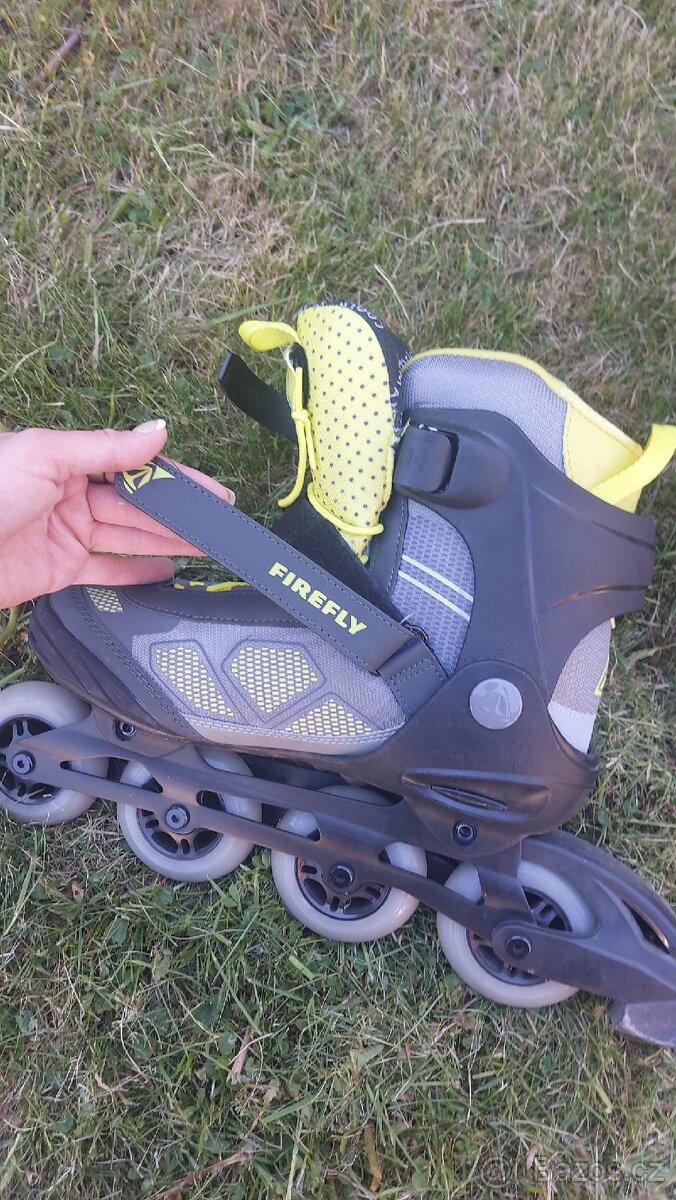 Kolečové brusle FIREFLY Alu 84 vel. 42