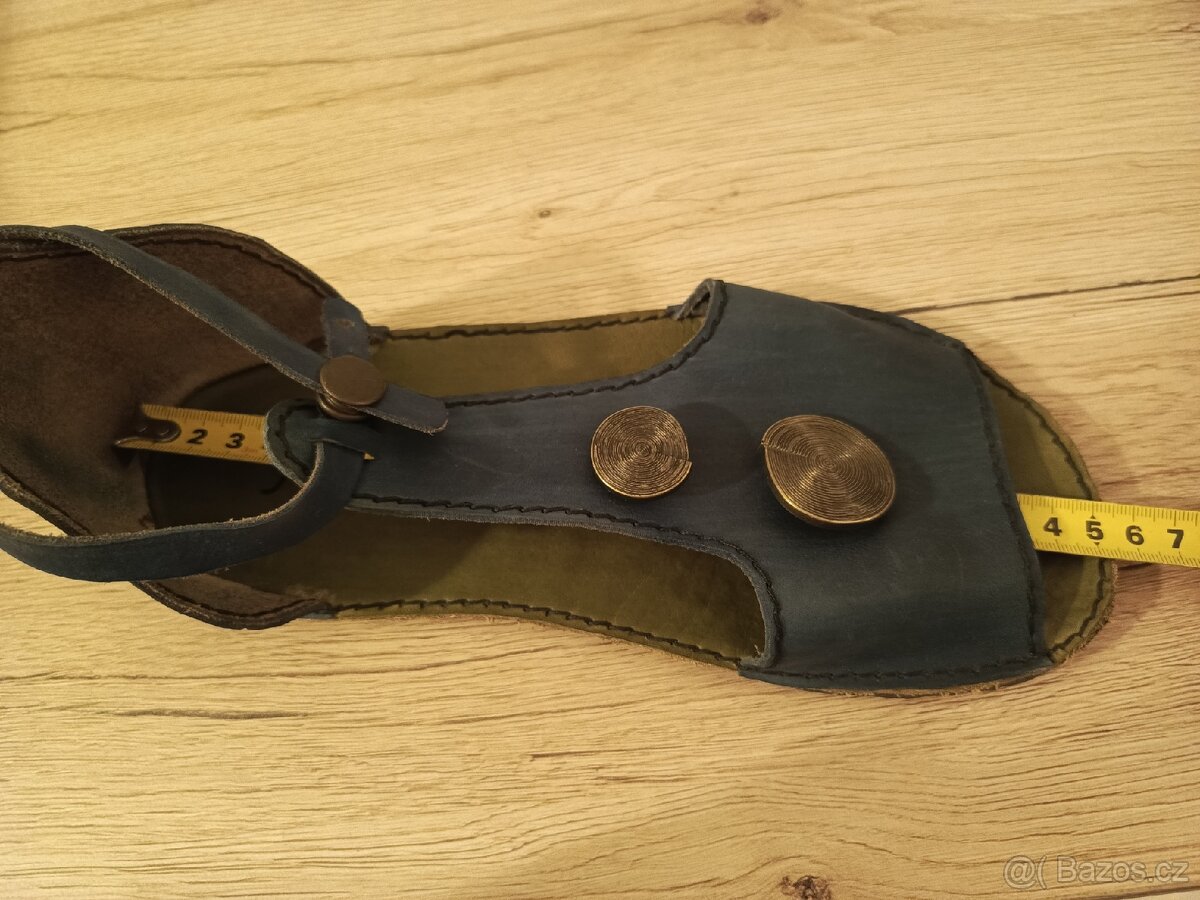 Barefoot sandalky handmade