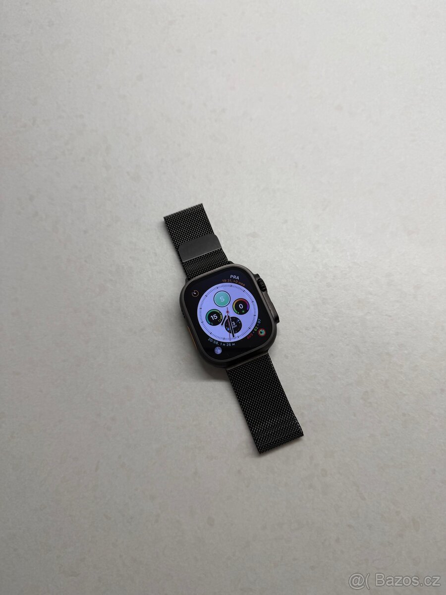 ZÁNOVNÍ APPLE WATCH ULTRA 2 49MM ČERNÉ ,ZÁRUKA 2026