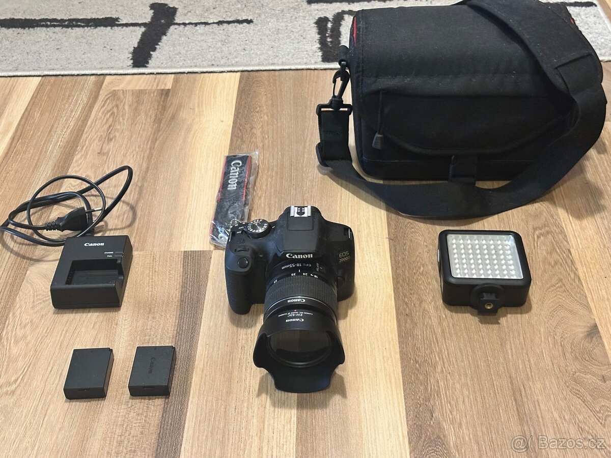 Canon EOS 2000D (Bundle set)
