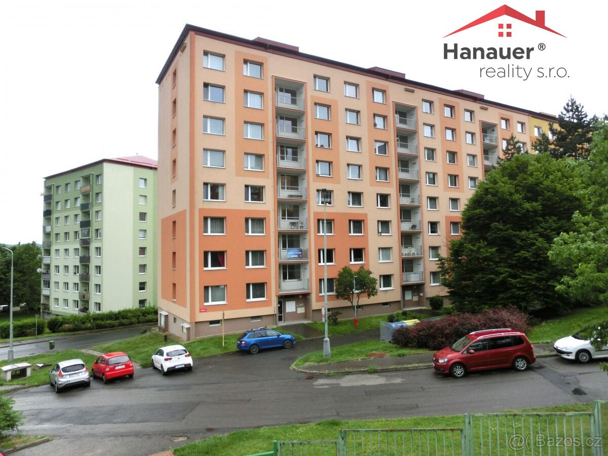 Pronájem bytu 1+1, 33 m2, Ústí nad Labem - Dobětice, ul. Kmo