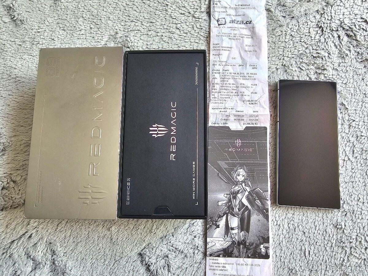 Nubia Redmagic 9 PRO 12/256gb Alza záruka
