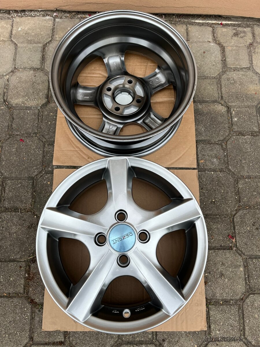 Alu disky Dezent "F" 14x5,5" – 4x100