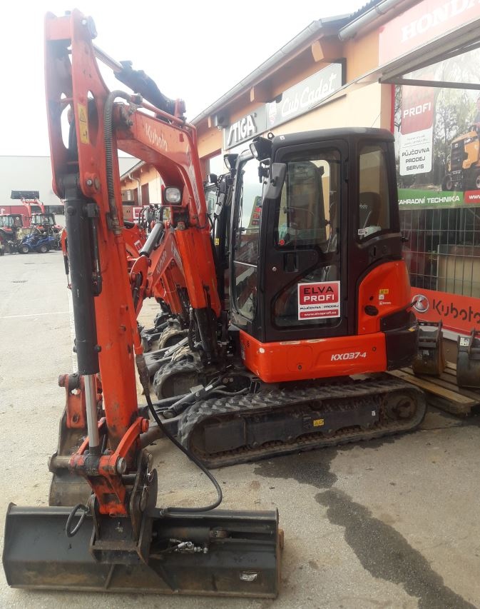Minirypadlo KUBOTA KX037-4