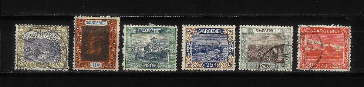 Známky Deutsches Reich - Saargebiet 2 (r.1921)
