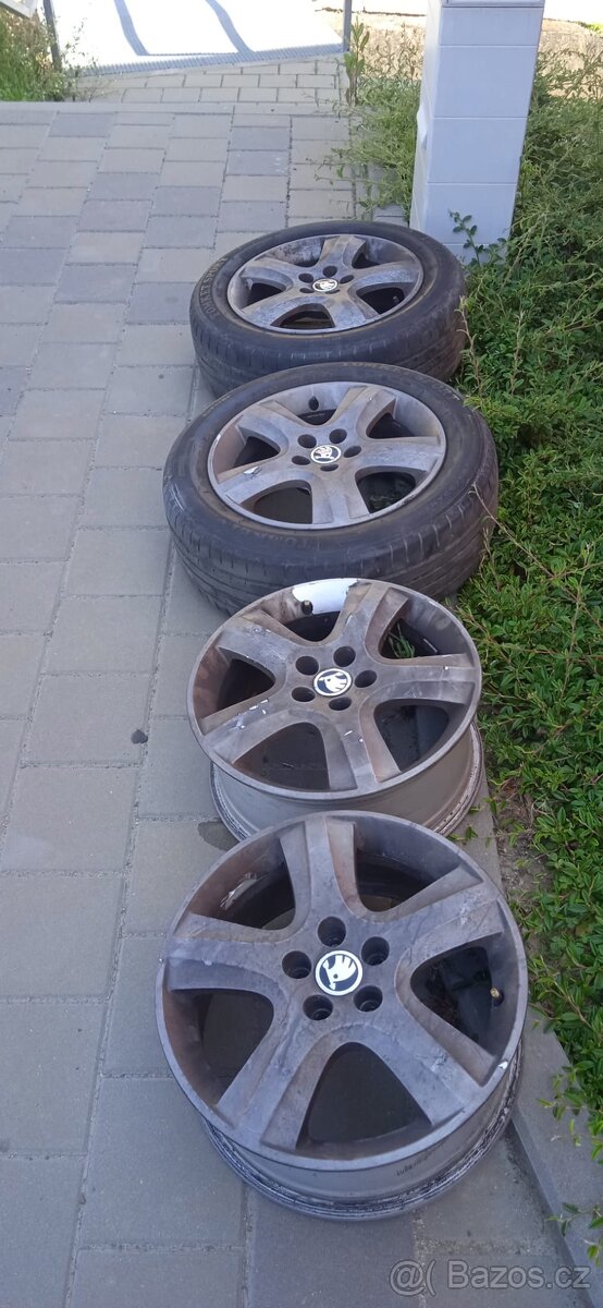 Alu disky 5x100 r 16