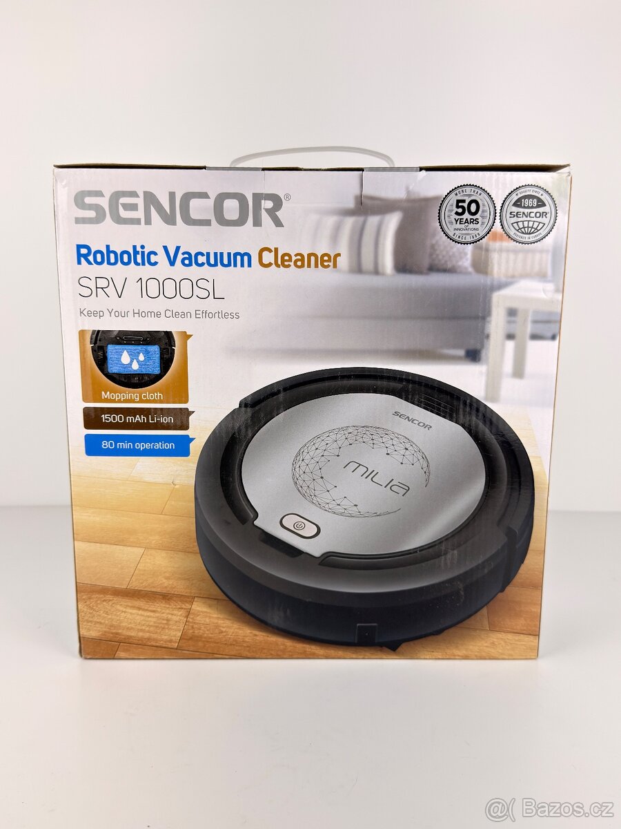 Sencor SRV 1000SL Chytrý robotický vysavač