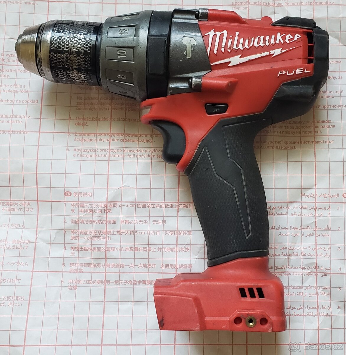MILWAUKEE M18 (fuel) příklepová vrtačka