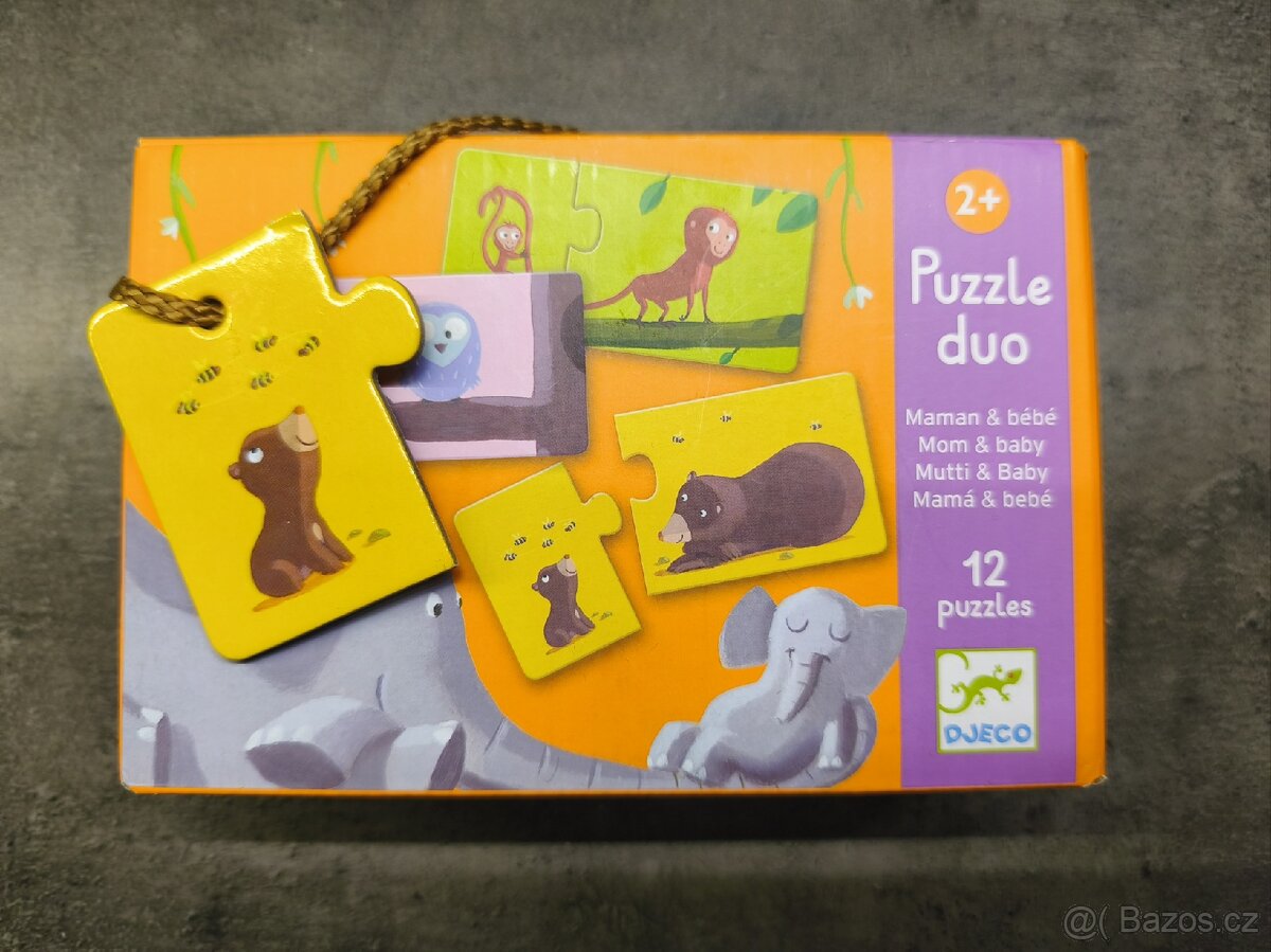Skládací a výukové hračky - kostky, puzzle, pexeso
