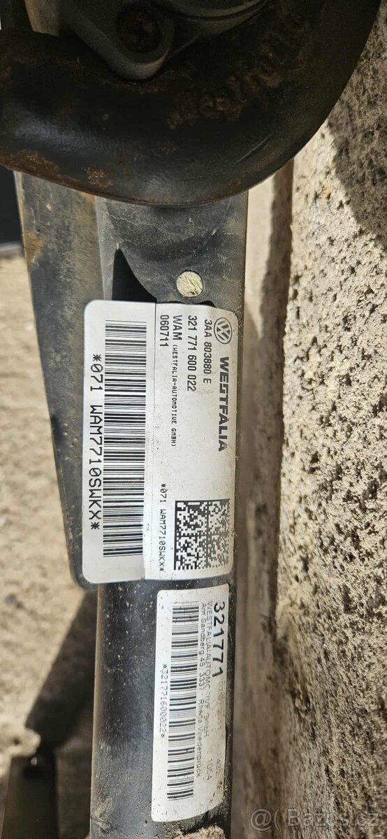 Elektrické tažný zařízení Passat B7