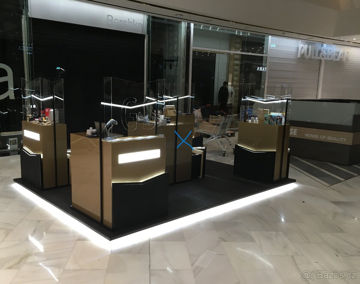 Prodejní, výstavní stánek interiérový