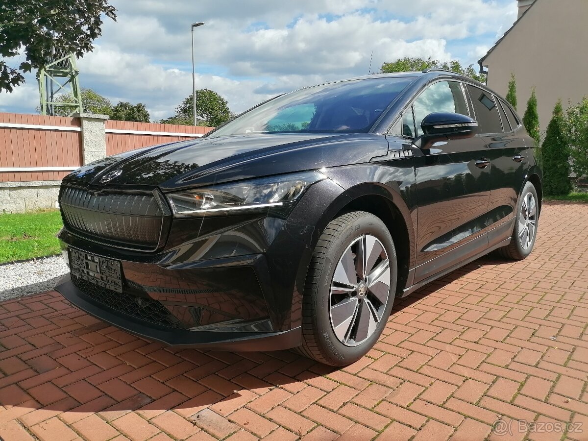 ŠKODA ENYAQ iV 60,  05/2021, 124TKM - TOP STAV, ZÁRUKA 2029