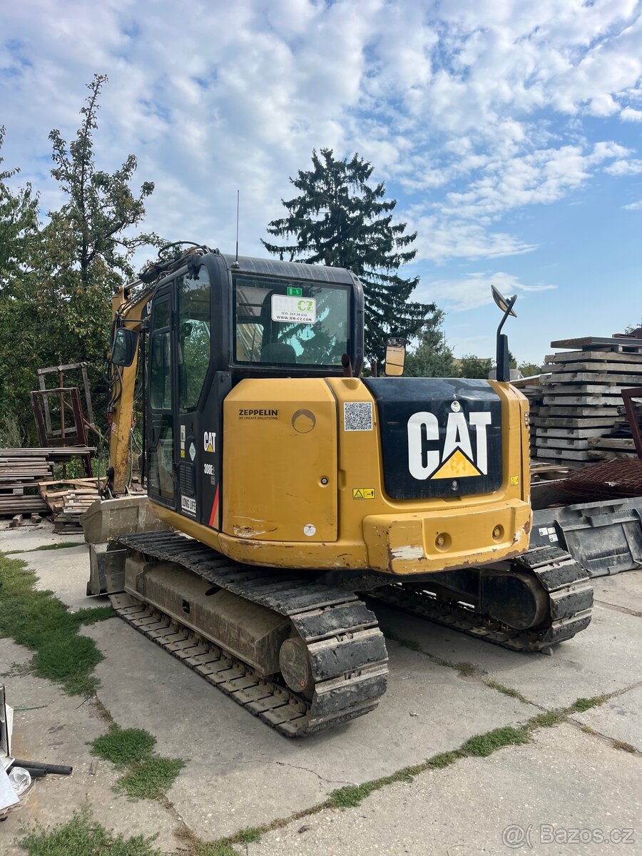 caterpillar 308E2 cr, powertilt