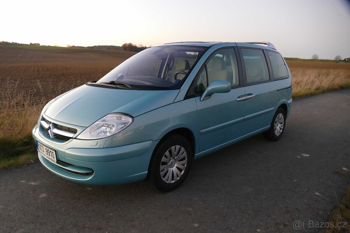 Prodám Citroen C8, 2.0 BA 103 kW ; nejvyšší výbava