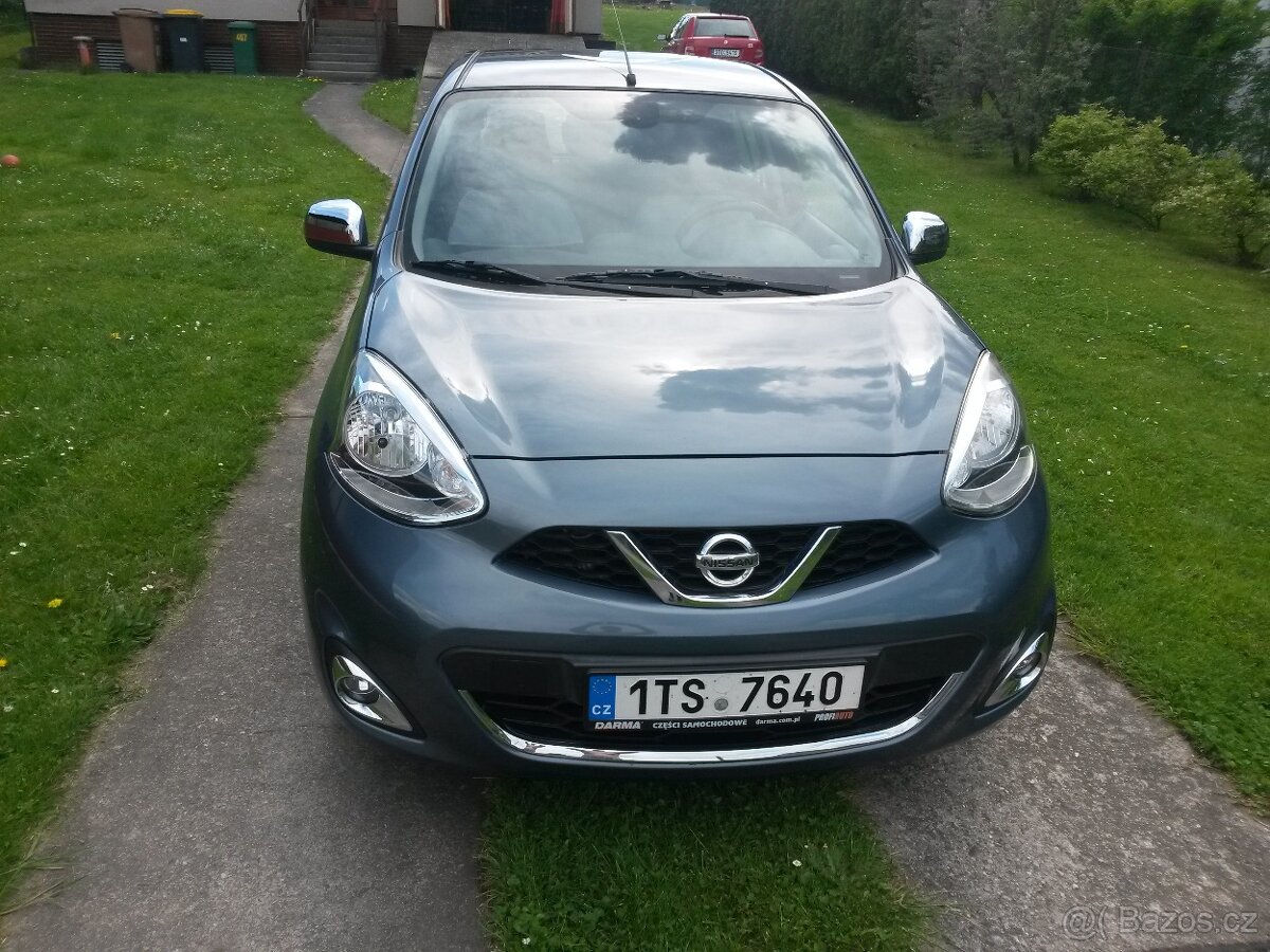 Prodám Nissan Micra 2016 v pěkném stavu