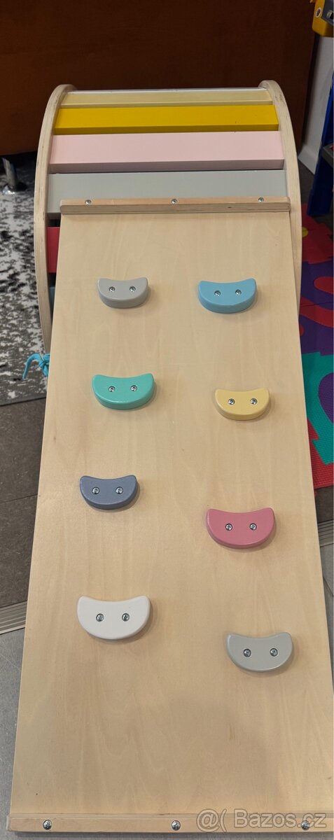 Montessori dřevěná houpačka 5v1