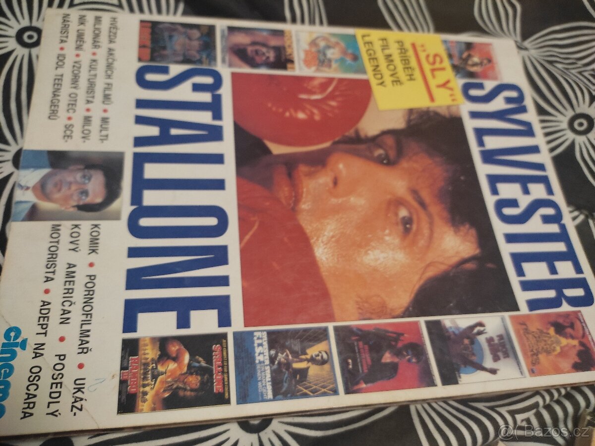 Sylvester Stallone kniha Cinema