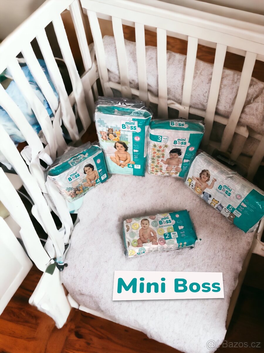 Dětské plenky mini Boss