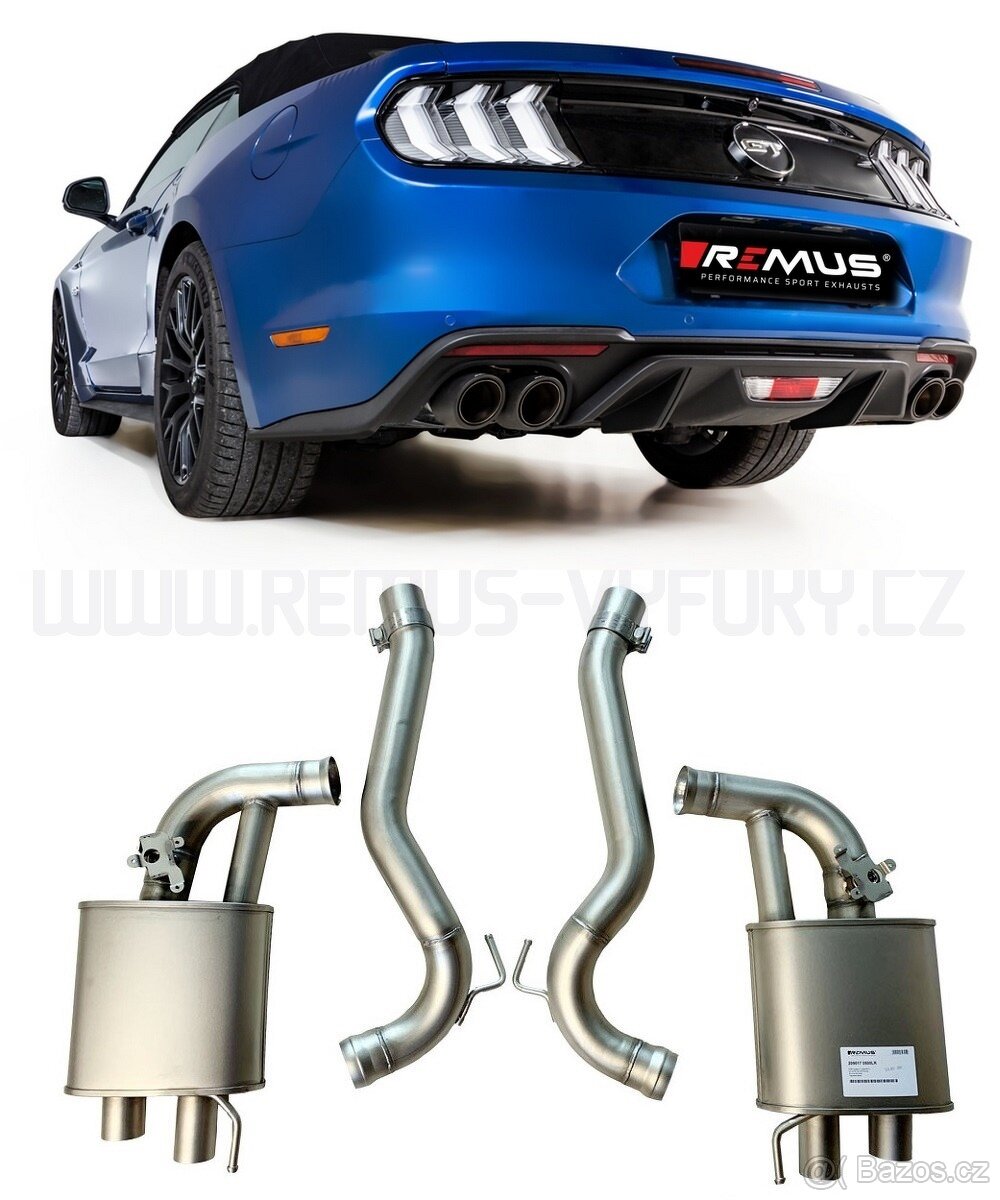 Vyfuk Mustang 2015> Remus