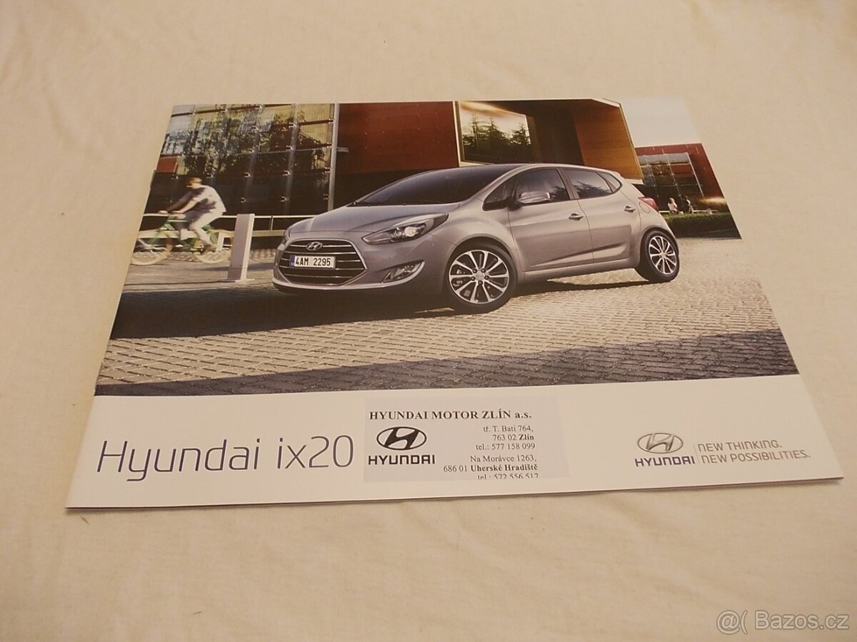 HYUNDAI ix20 --- český prospekt