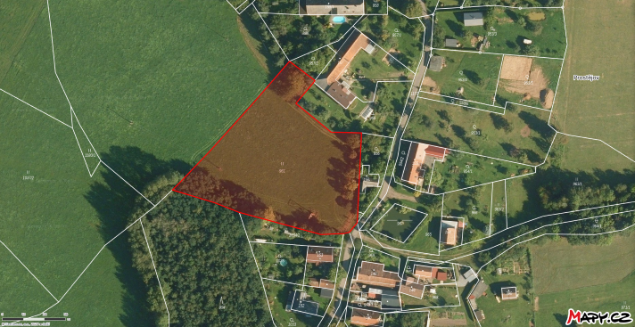 Pozemek pro výstavbu - Prostějov (KÚ Žumberk)