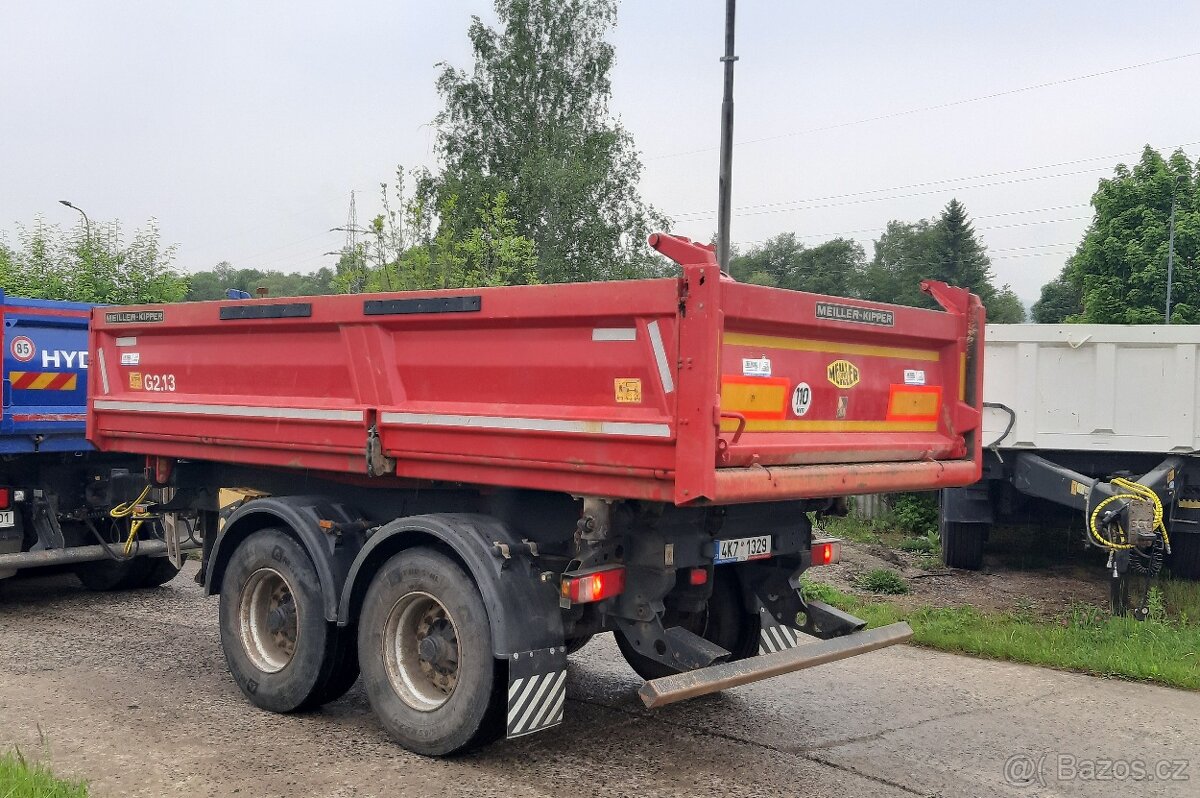 MEILLER MZDA 1822 BORDMATIC / nosnost 13.150 kg / NOVÉ PNEU