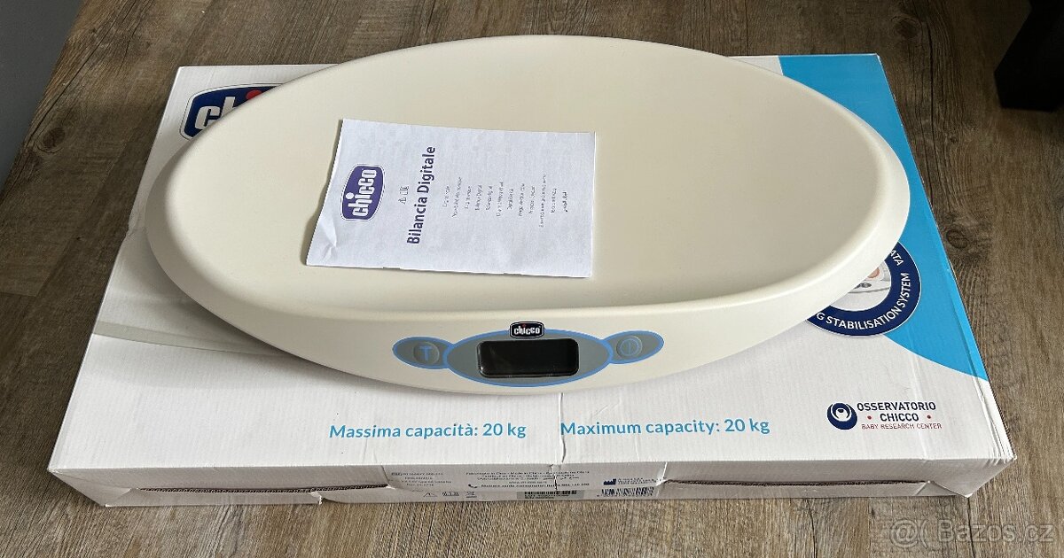 Chicco kojenecká digitální váha