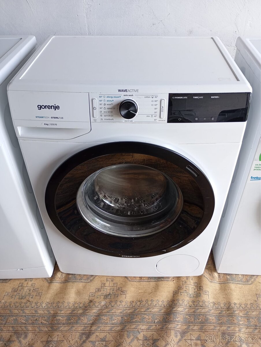 Pračka Gorenje WE62SDS – 6 kg, 1200 ot./min, SteamTech