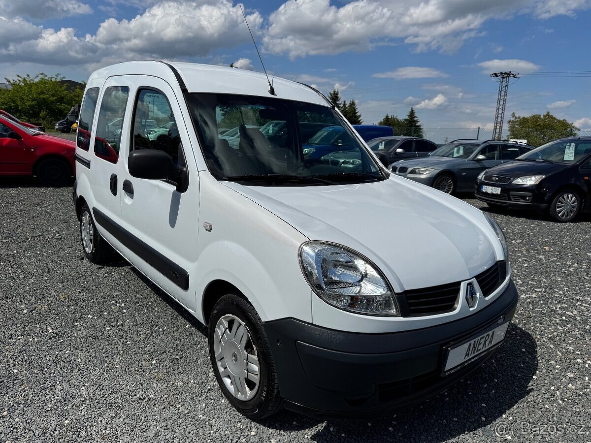 Renault Kangoo 1.2 16V, 55 kW, 2.Majitel,ČR