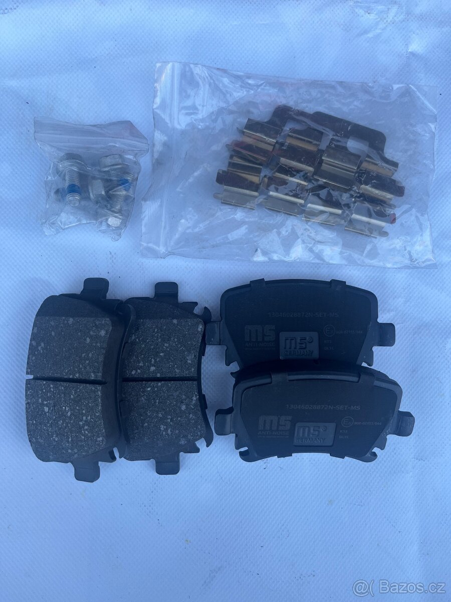 Brzdové destičky Škoda, Audi, VW a Seat