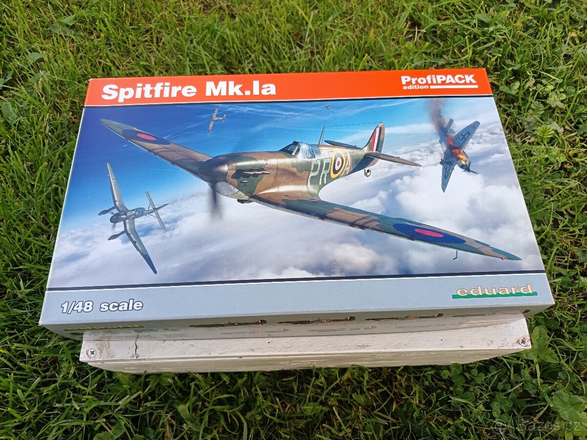 Spitfire Mk. Ia od Eduardu v měřítku 1/48