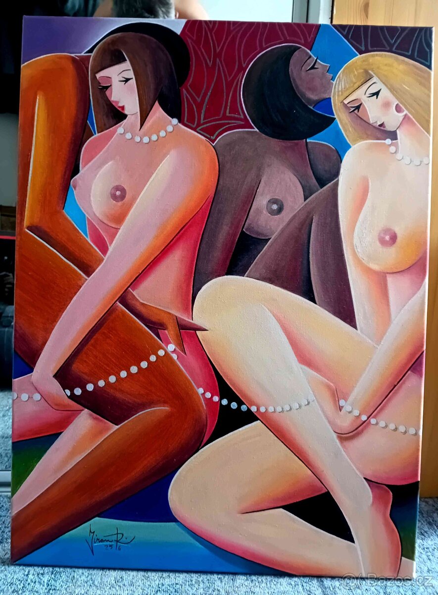 JIRAN ROBERT - OLEJOMALBA 78X58cm