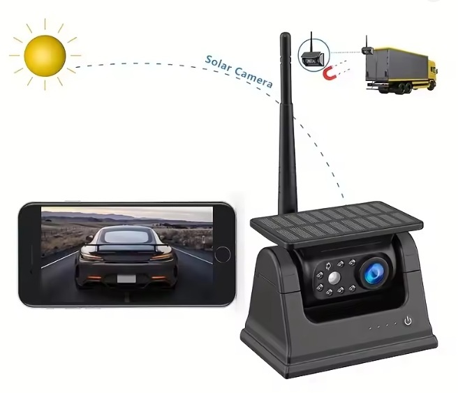 Wifi bezdrátová zpětná HD kamera karavan, kamion, autobus, b