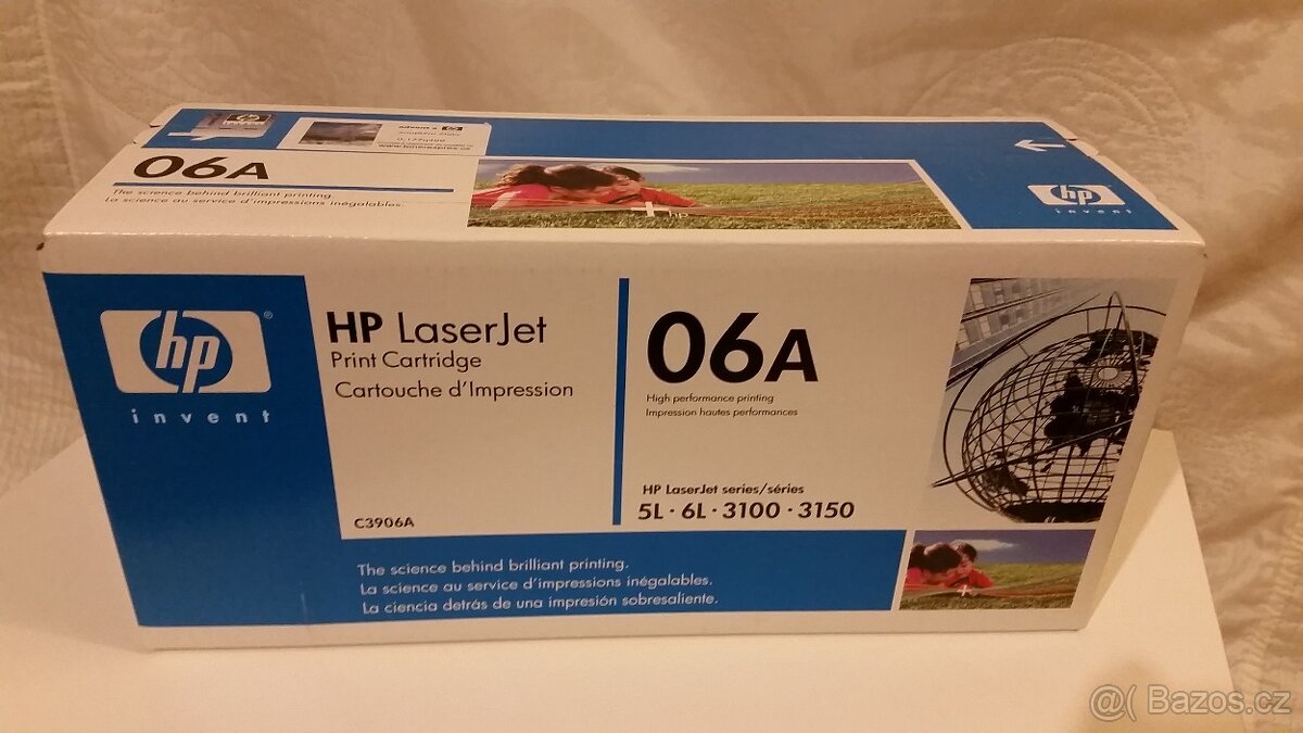 Úplně nový nerozbalený orig. toner HP C3906A (do smazání)