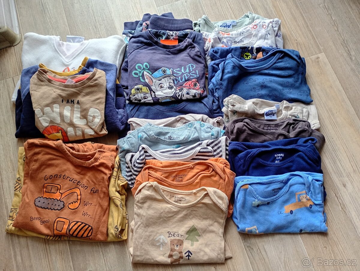 Mix oblečení 80,86/92