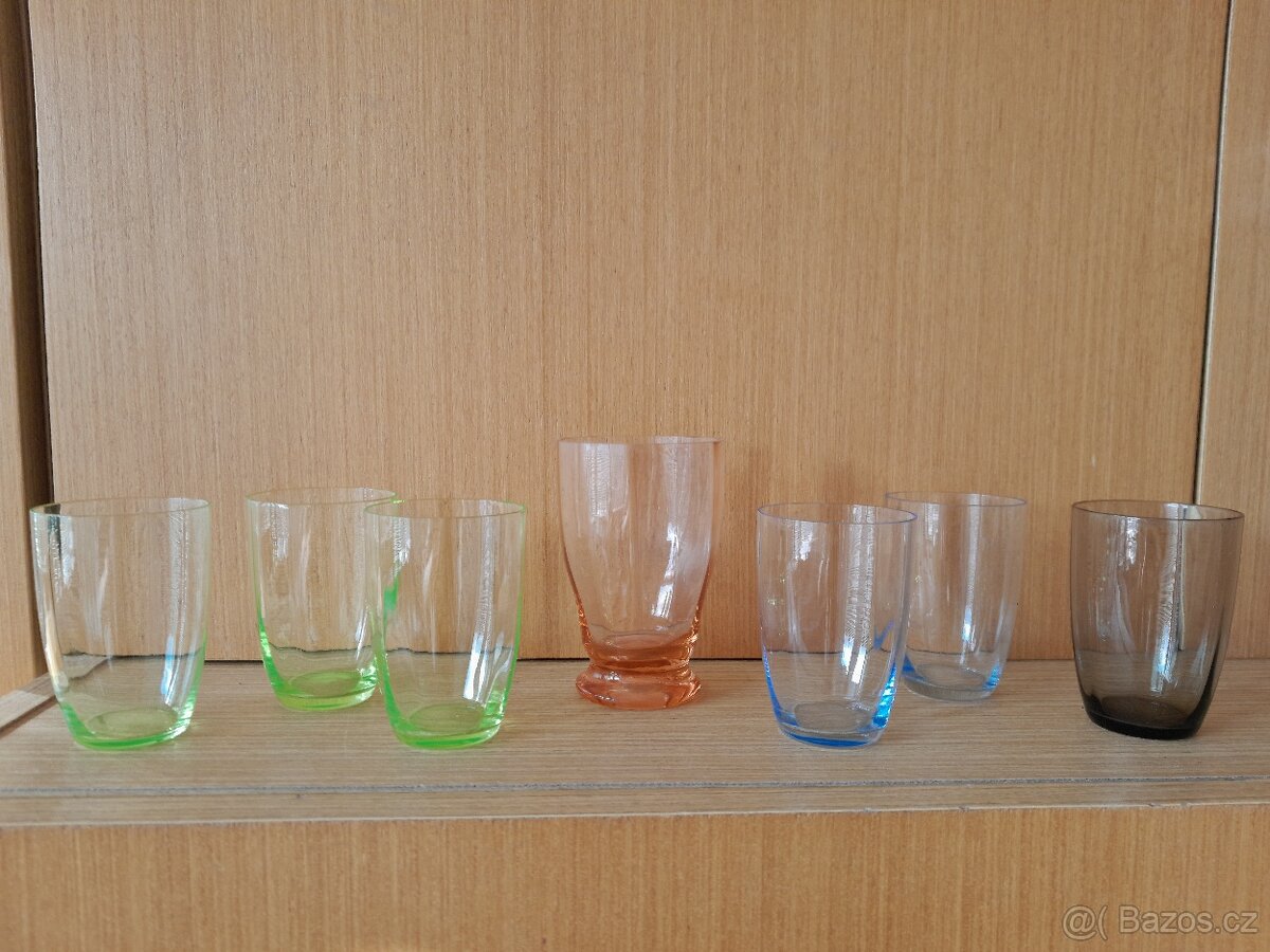 STAROŽITNÉ SKLENIČKY Moser
