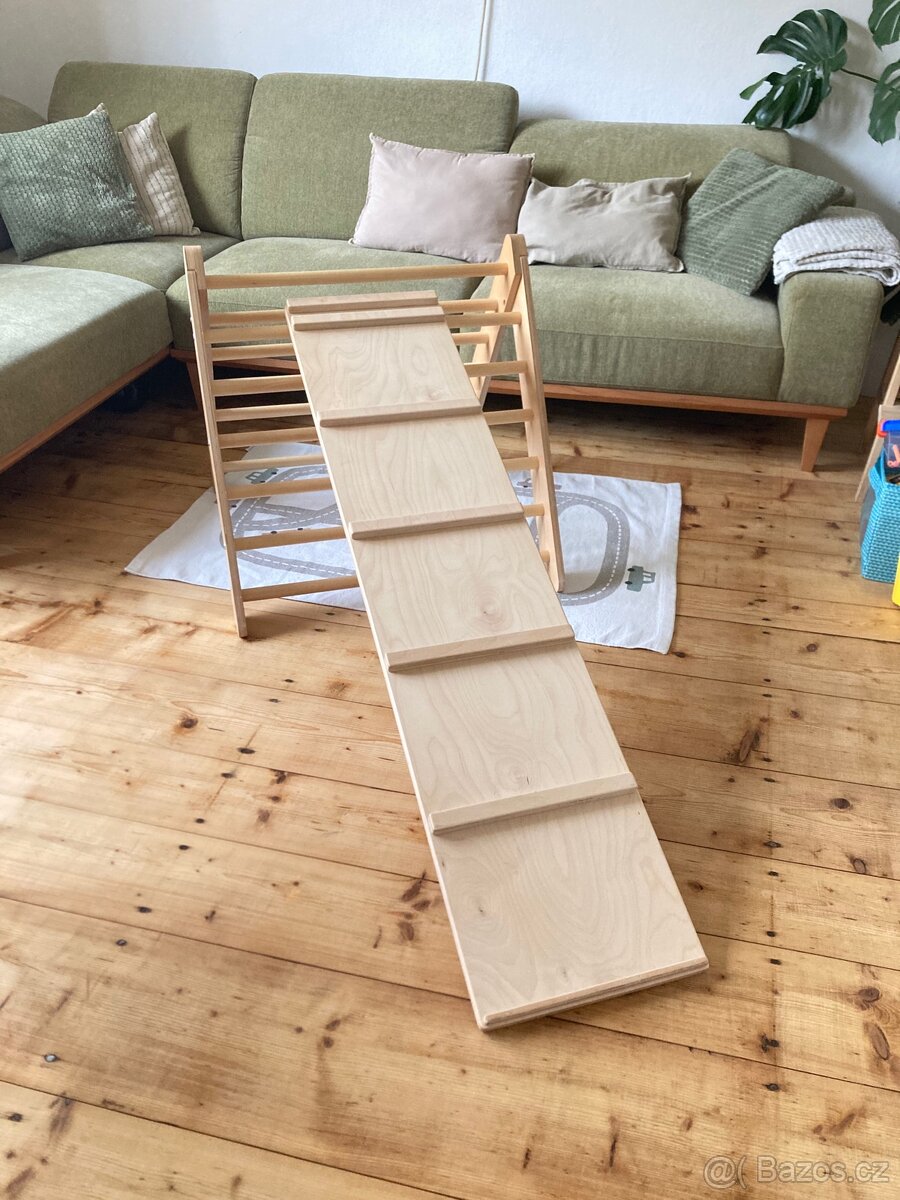 ELIS Design Piklerův trojúhelník + oboustranná skluzavka