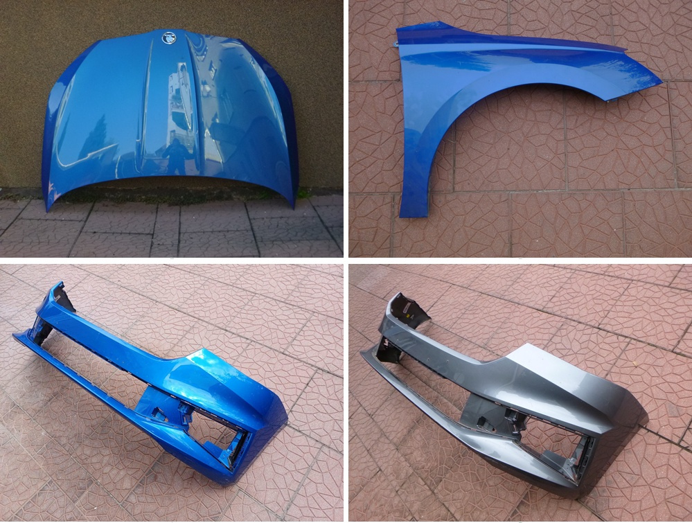 Škoda Fabia 4 IV nárazník 6VA807221 blatník čelo kapota