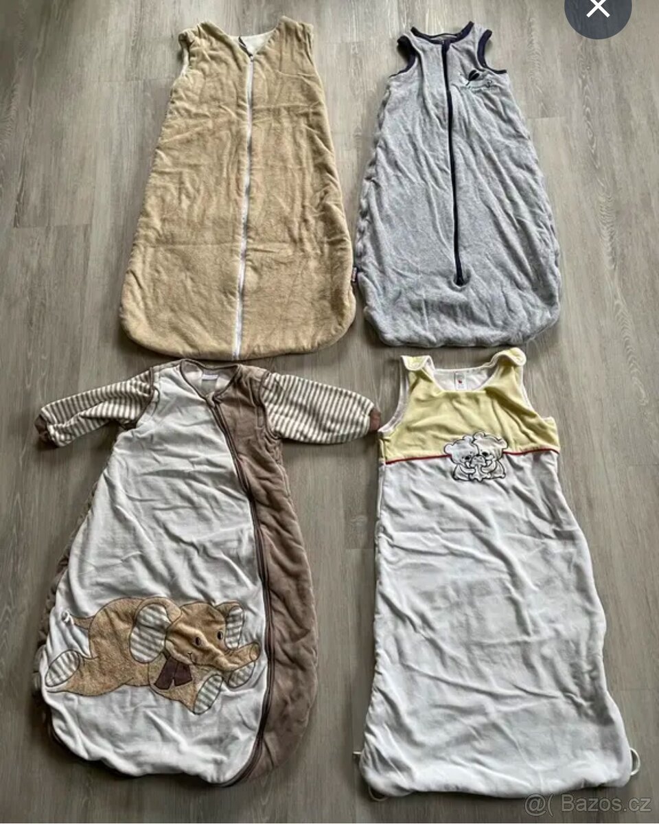 Dětské peřinky do postýlky / spací pytle