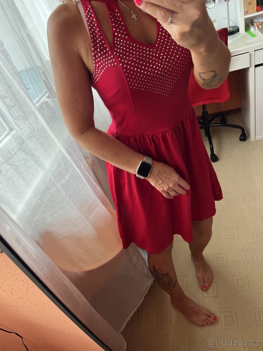 COOLCAT DÁMSKÉ SPOLEČENSKÉ ŠATY VEL.S/36