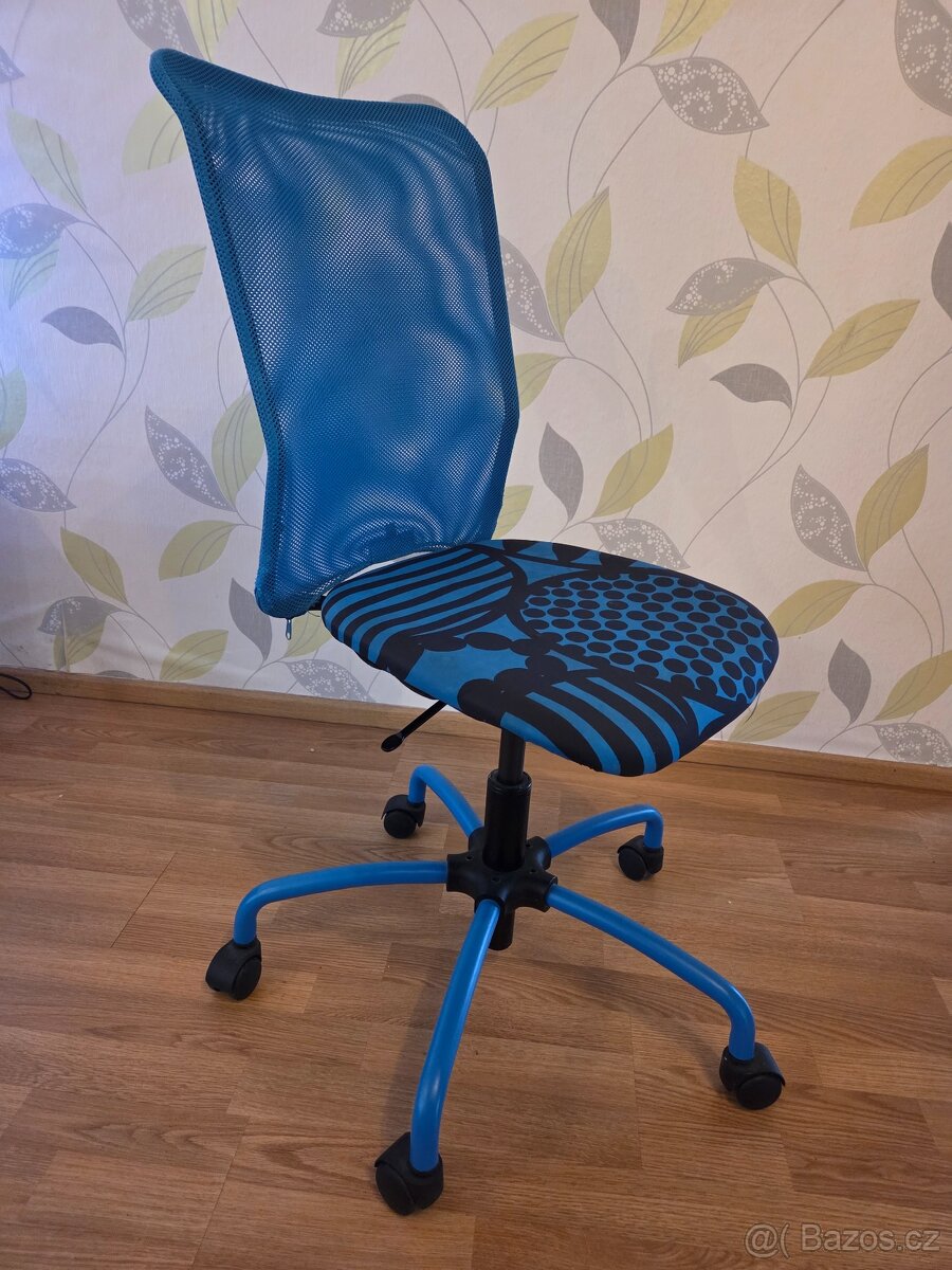 Kancelářská židle modrá